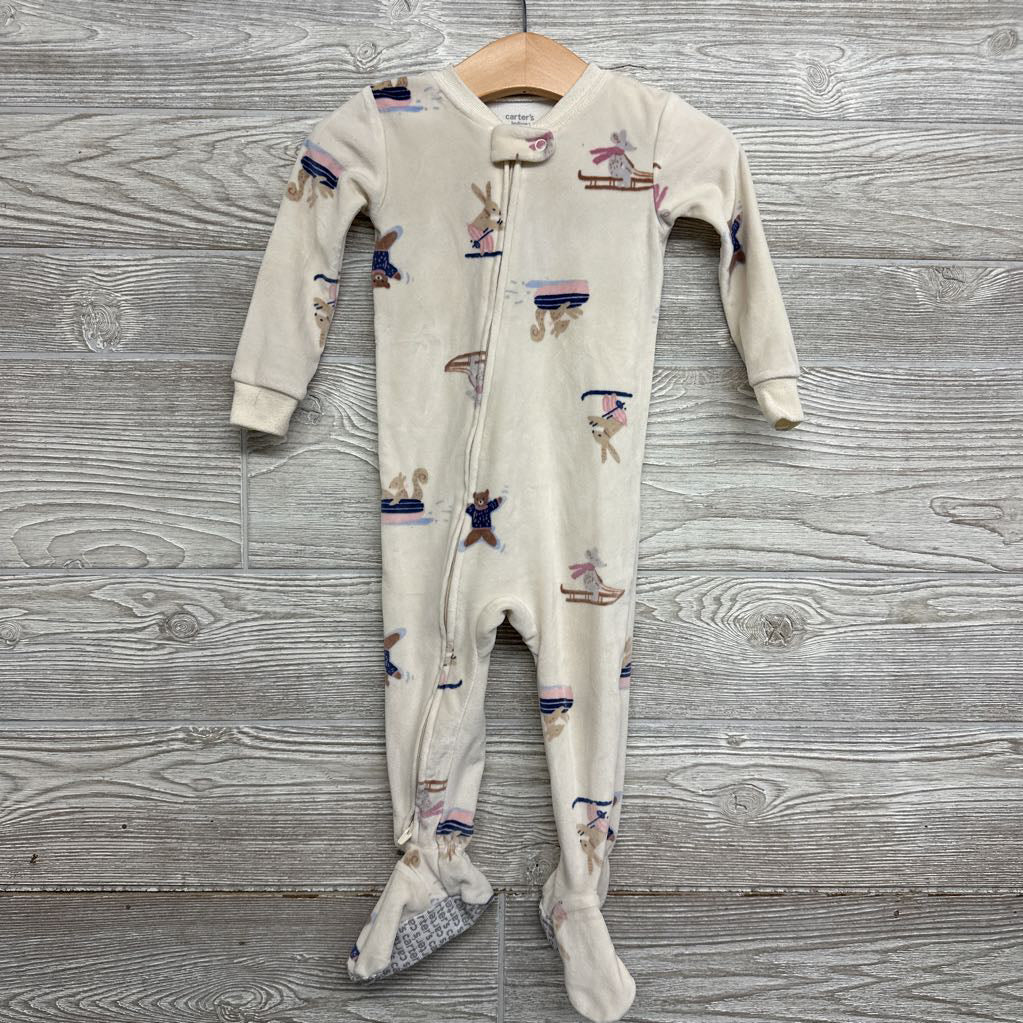 Plush Sleeper Rabbit Skiing 12M