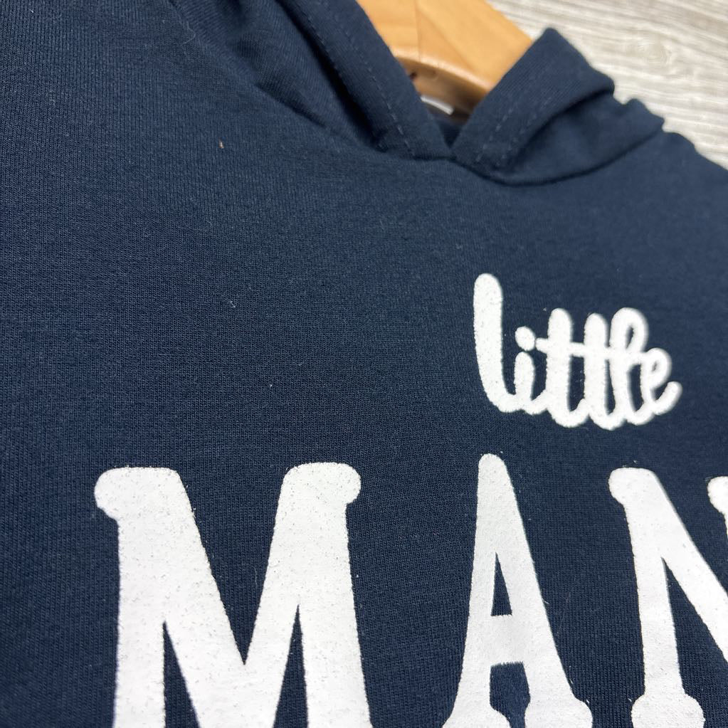 Hoodie Little Man & French Terry Joggers 6-9M