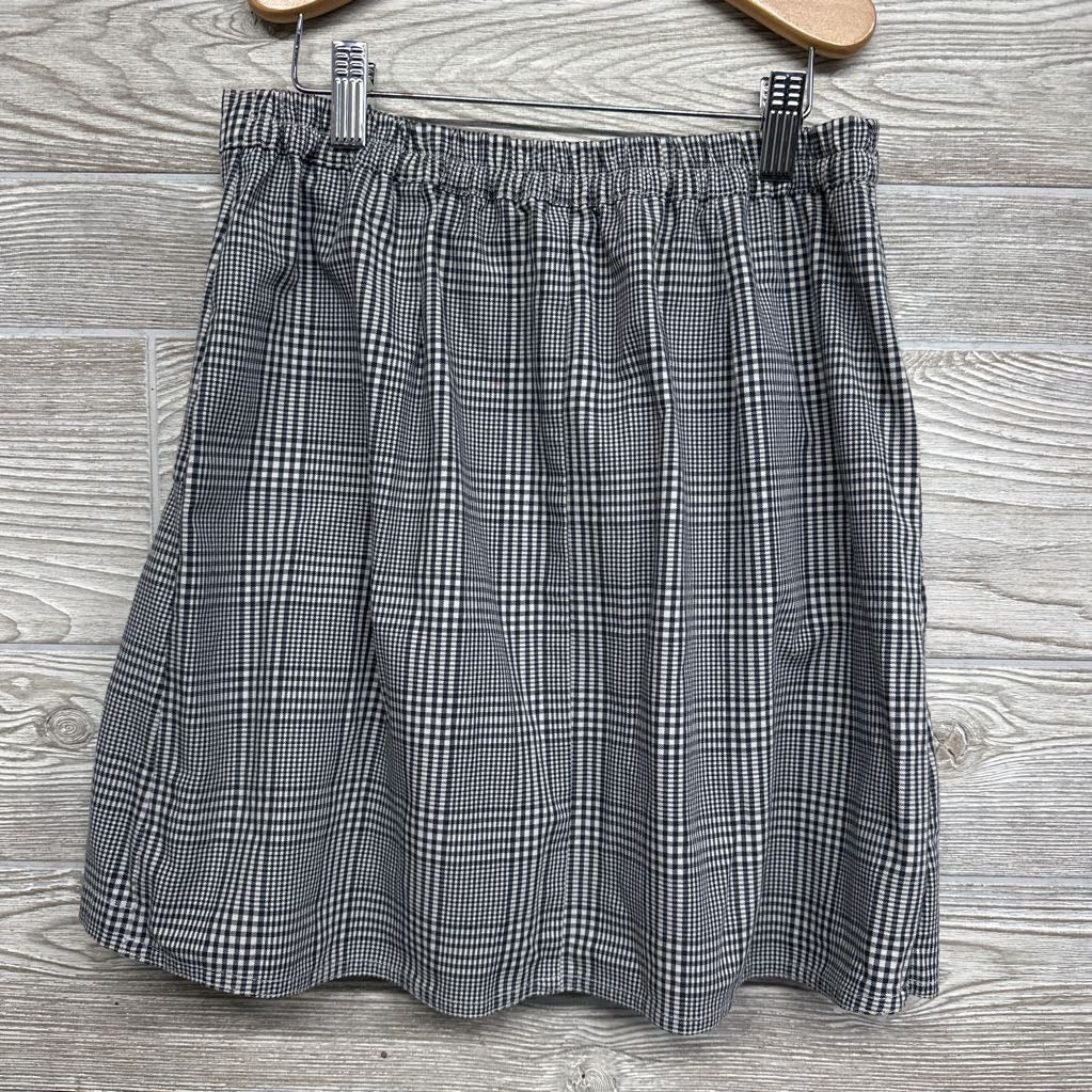Plaid Wrap Skort 10-12
