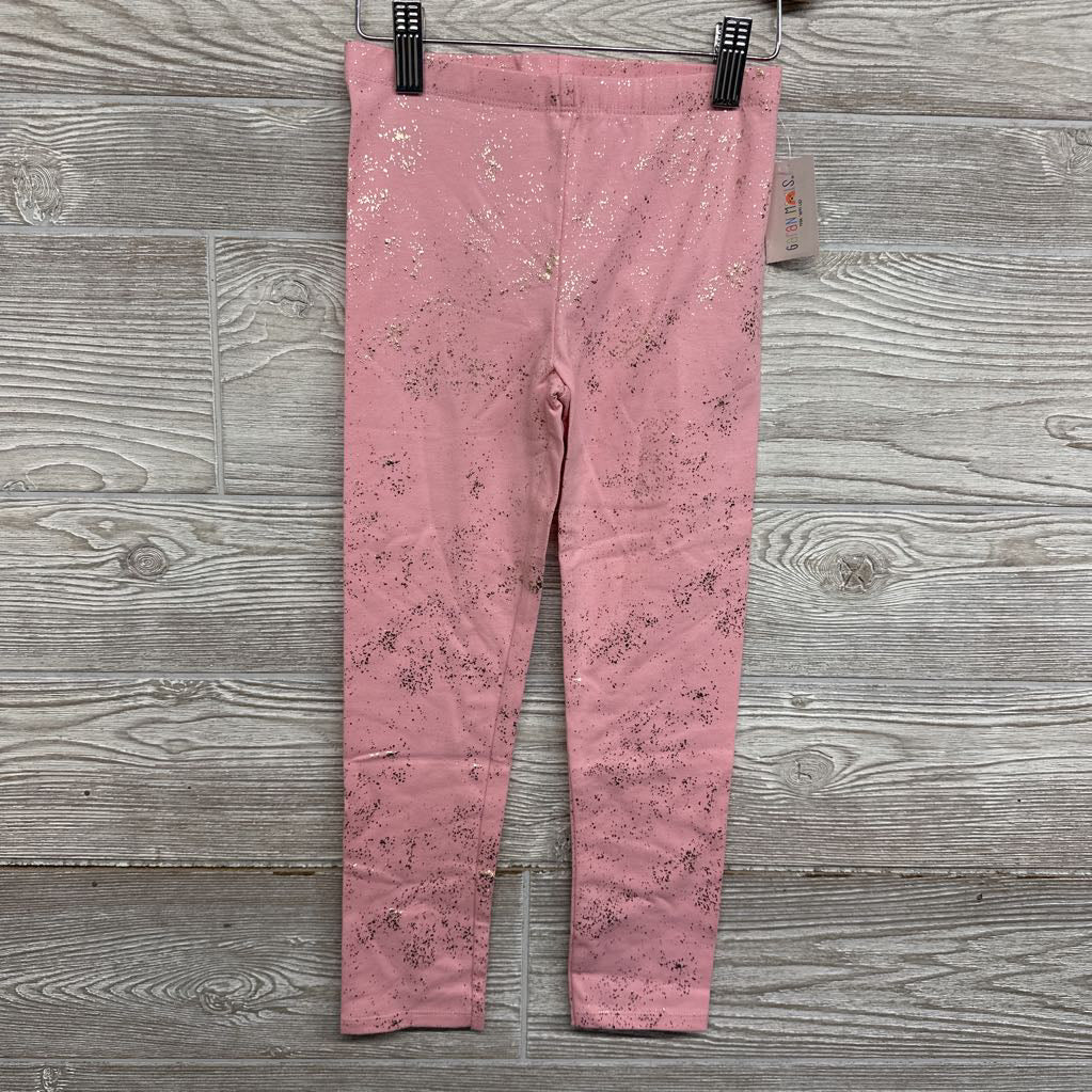 NEW Leggings Foil Print 5T