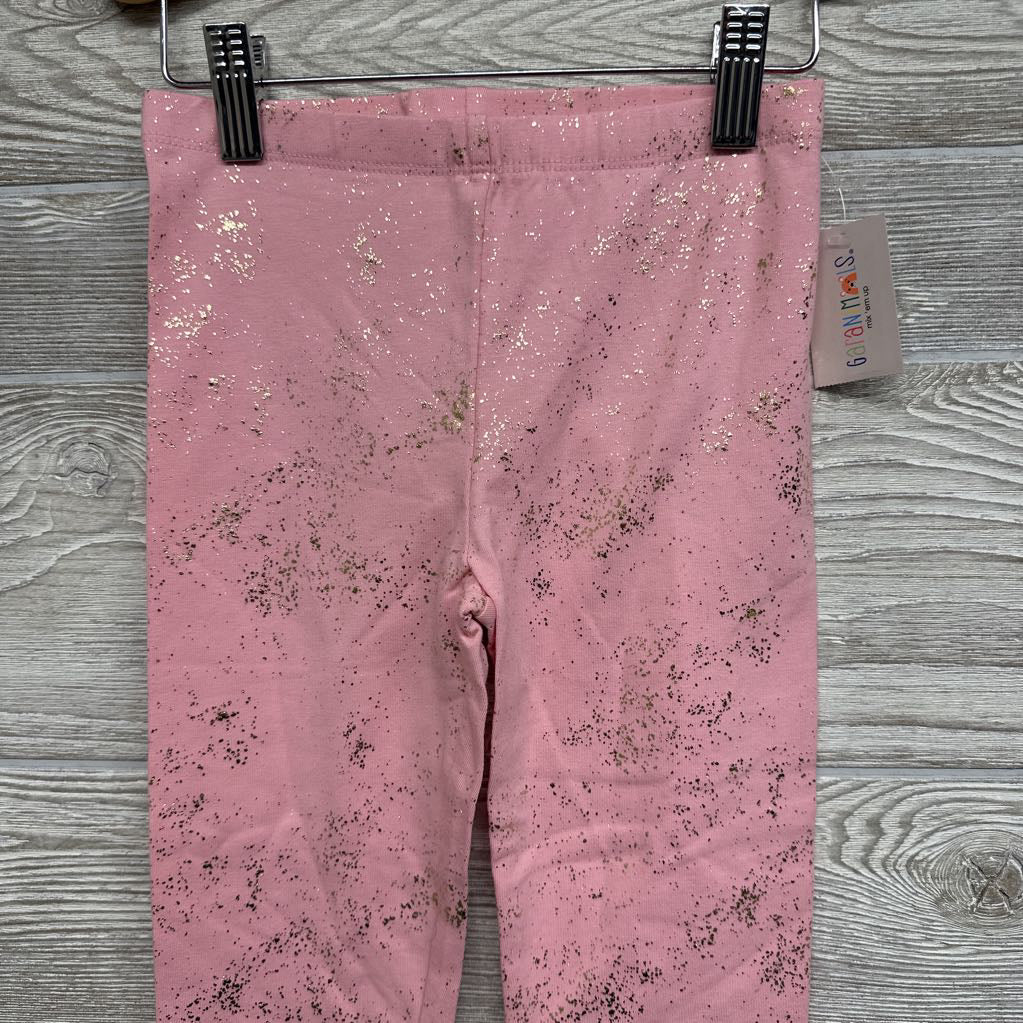 NEW Leggings Foil Print 5T