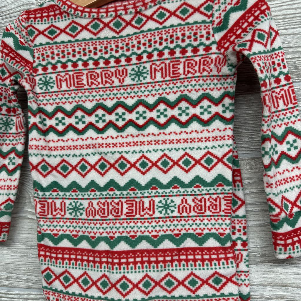2 Pc LS Cozy PJs Nordic Merry Snowflakes 18M