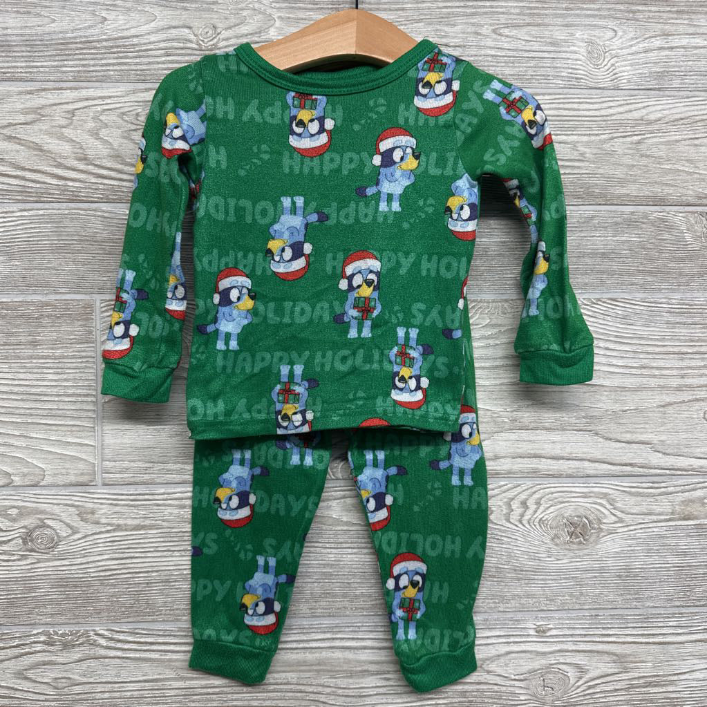 2 Pc LS PJs Happy Holidays 2T