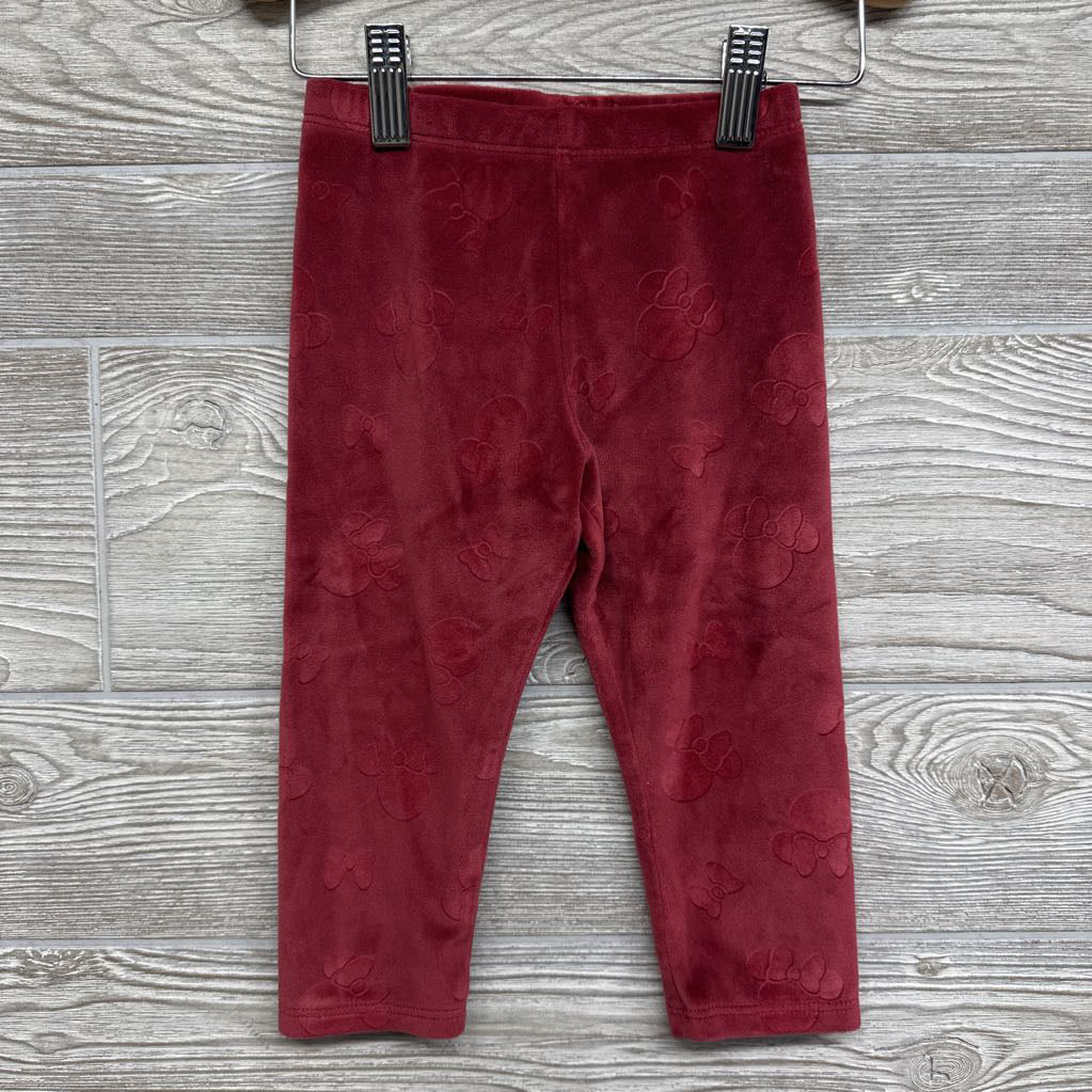 LS Cozy Tunic & Leggings Minnie Mouse Bows 18M