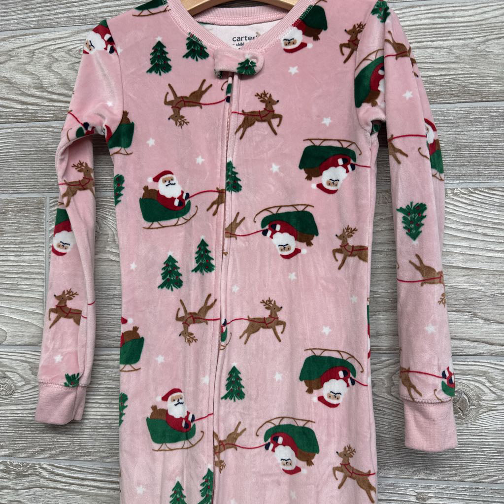 Cozy Sleeper Santa Reindeer 5T