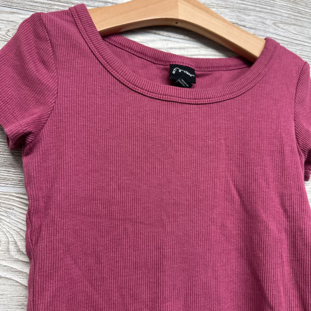 Ribbed Scoop Neck Shirt 6-7