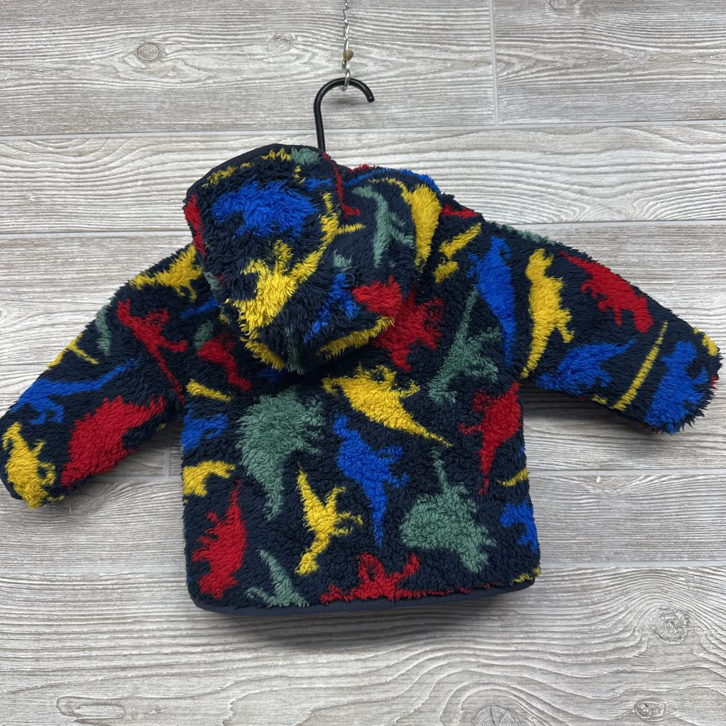 Reversible Dinosaur Winter Coat 12-18M
