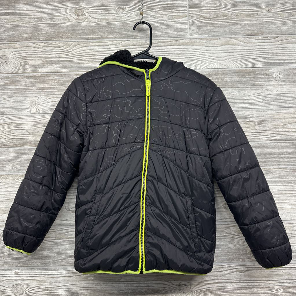 Sherpa Lined Coat W/ Hood 10-12