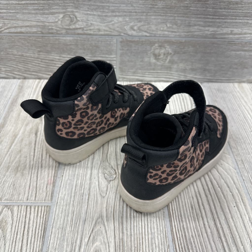 High Top Velcro Shoes Animal Print 10