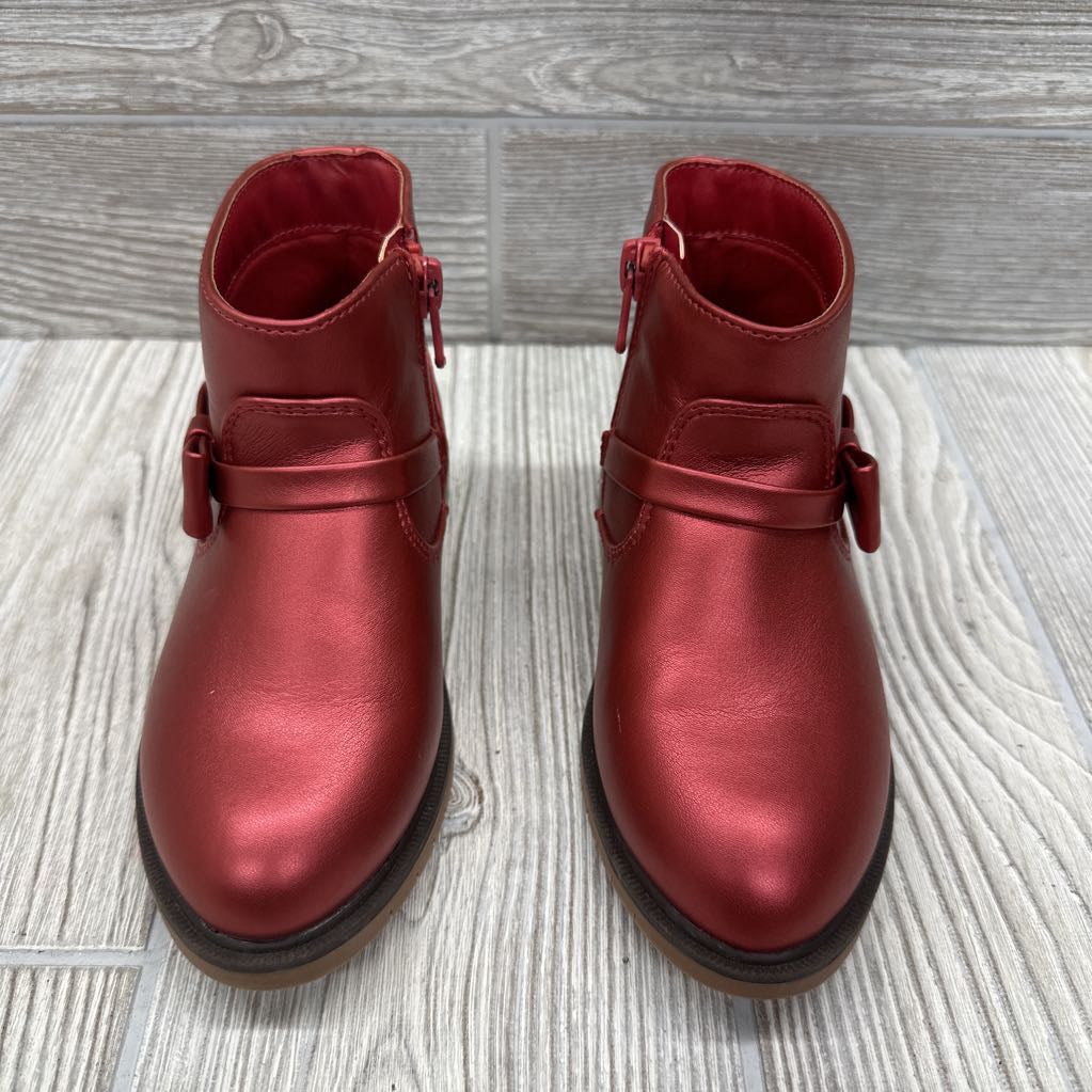 Ankle Boots Side Bow 10c