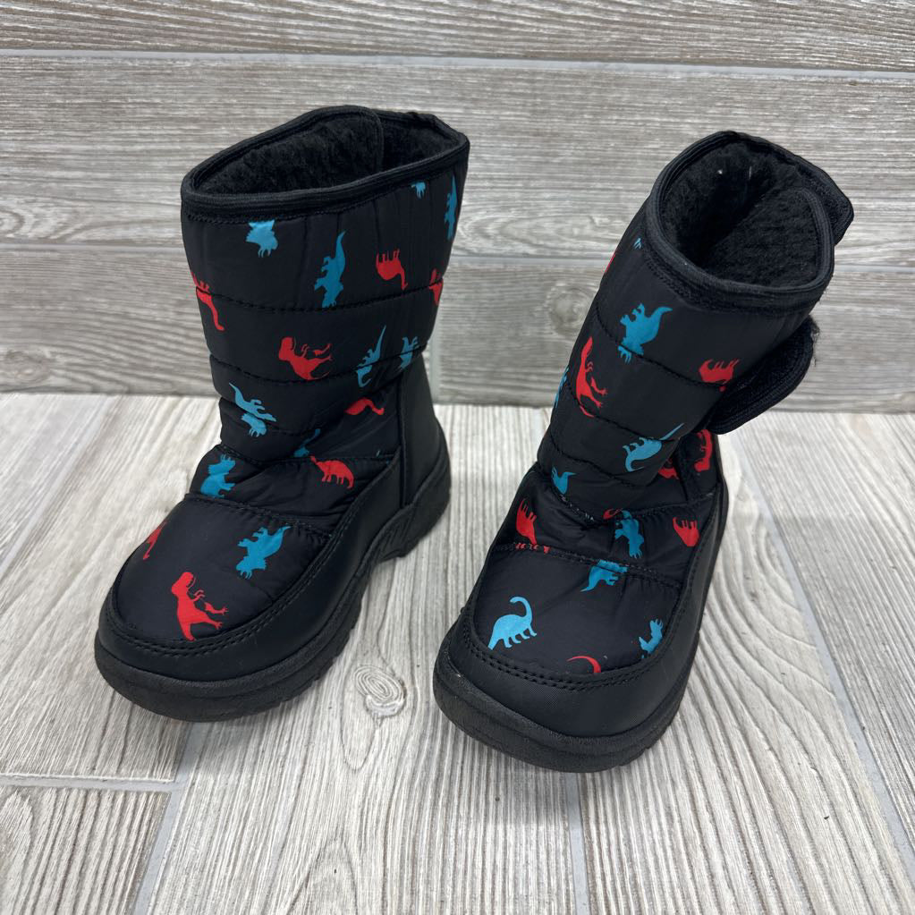 Velcro Boots Dinosaurs 8c