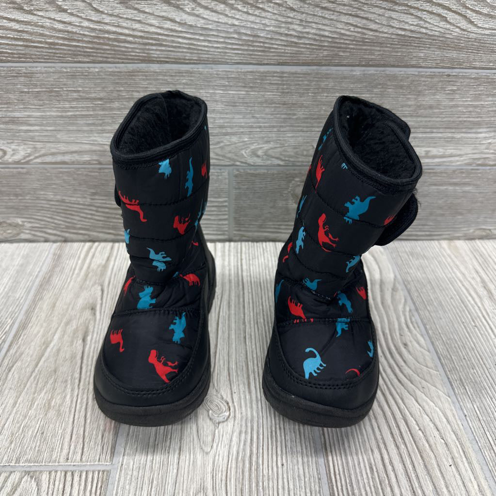 Velcro Boots Dinosaurs 8c