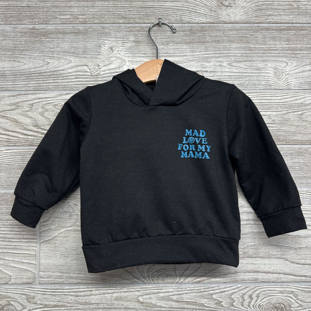 Hoodie Mad Love For My Mama 9-12M