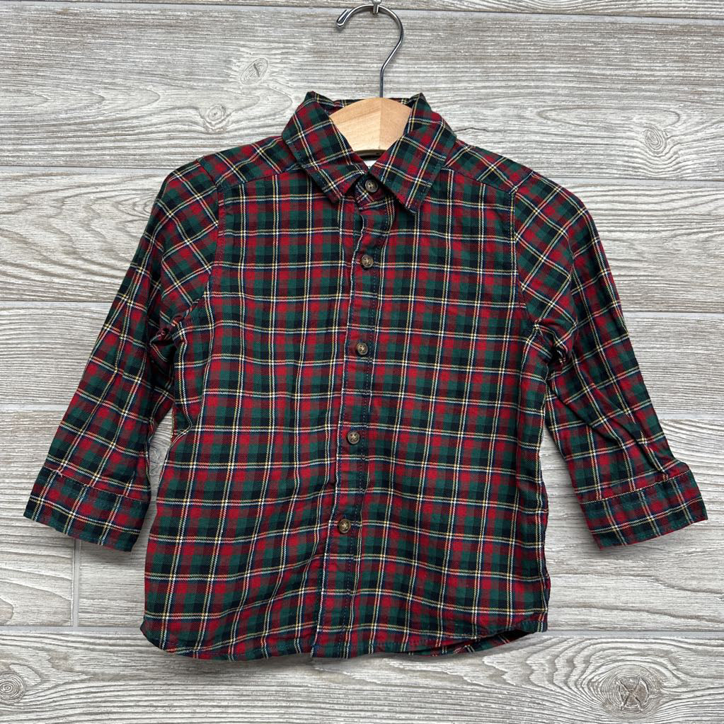 Plaid Button Up Shirt 18M