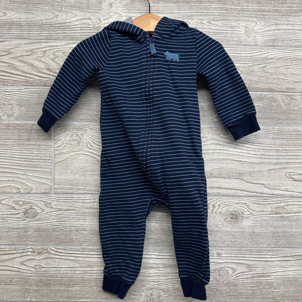 Outfit Stripes W/ Hood 12M