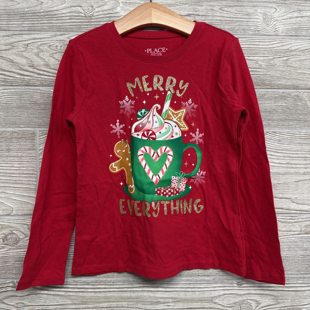 NEW LS Shirt Merry Everything 5-6