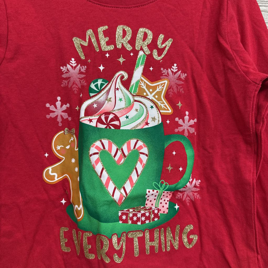 NEW LS Shirt Merry Everything 5-6