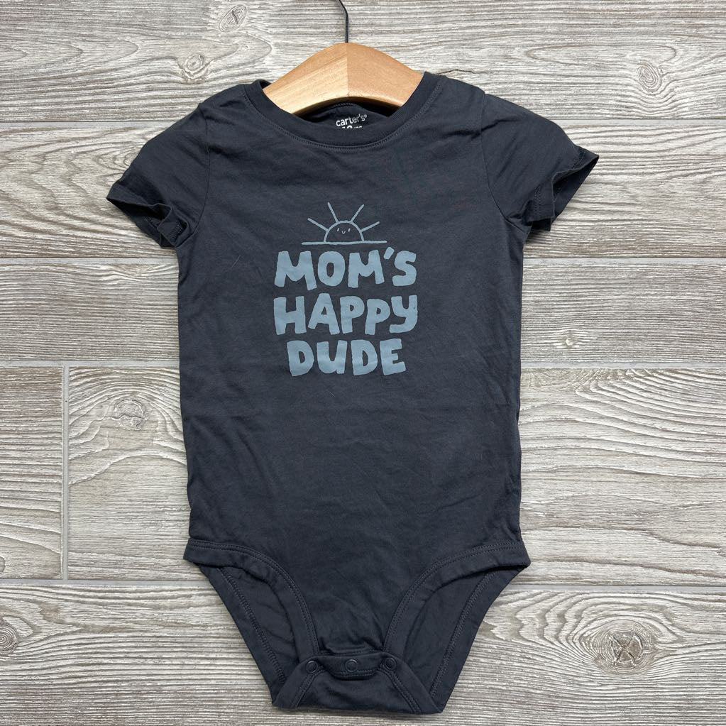 Bodysuit Mom's Happy Dude 18M