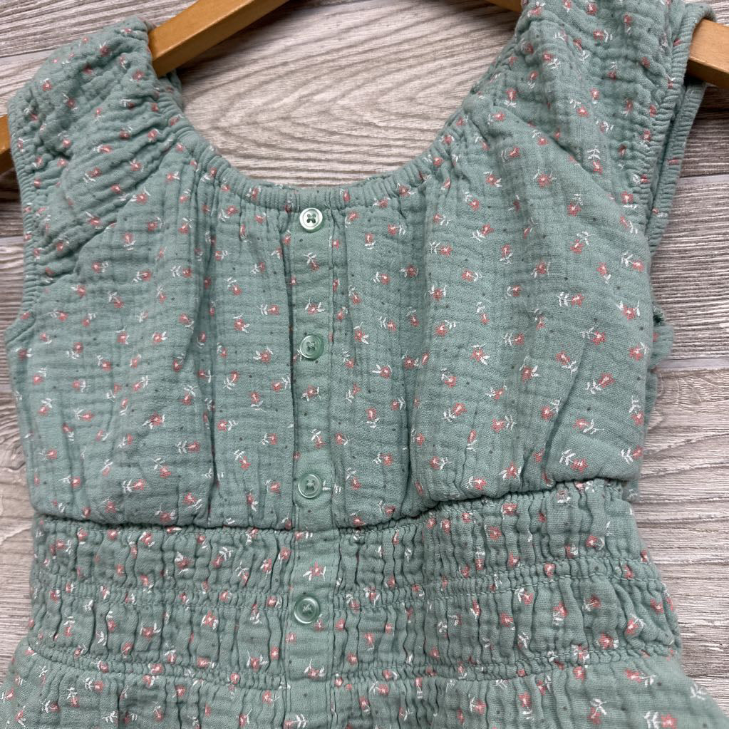 Smocked Muslin Shirt Flowers 8