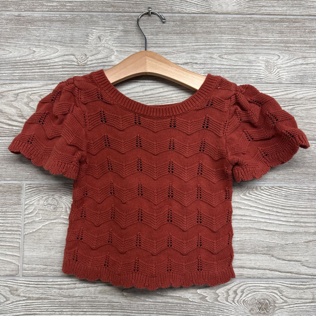 Pointelle Sweater 6-6x