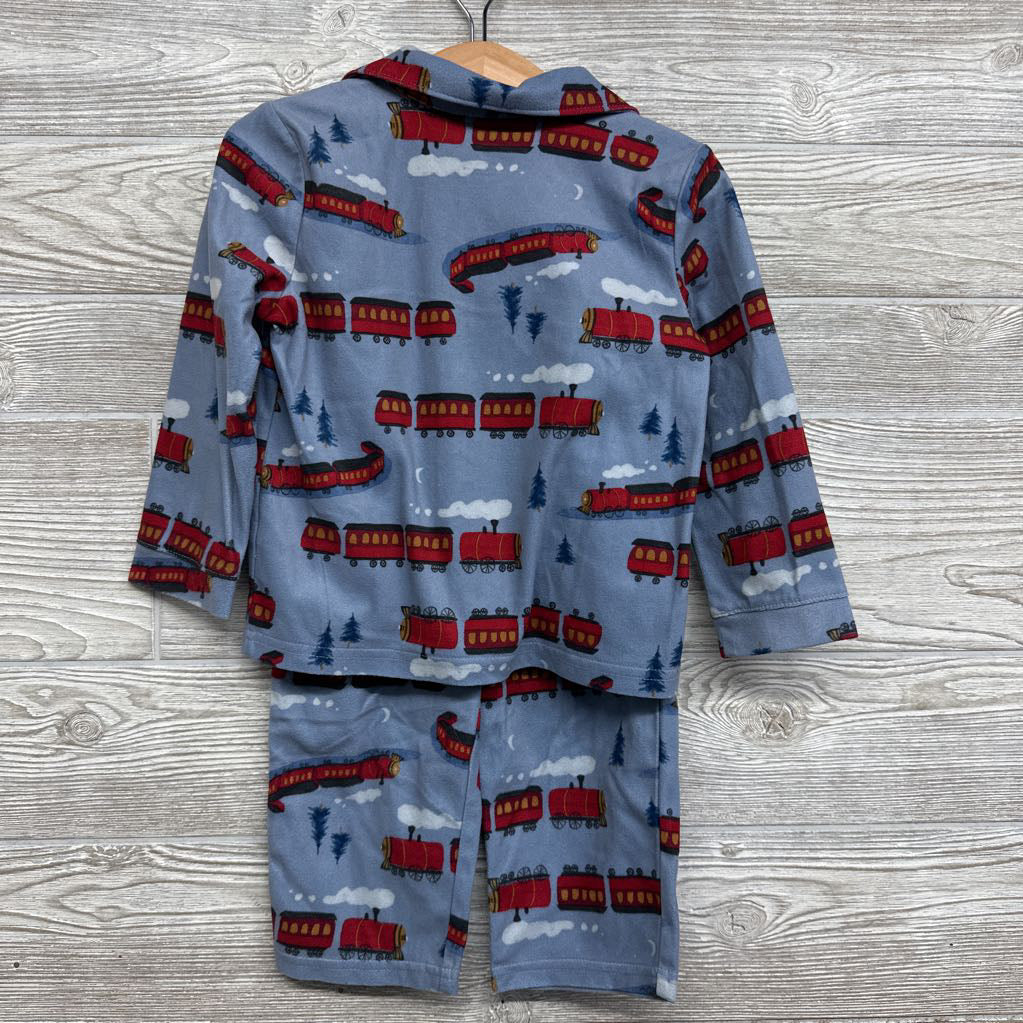 Button Up Pj 2 Pc Train 2t