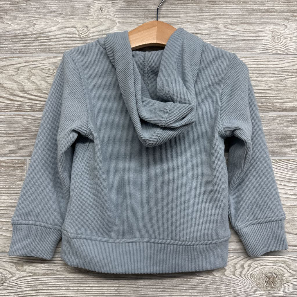 Waffle Knit Shirt W/ Hood 3t