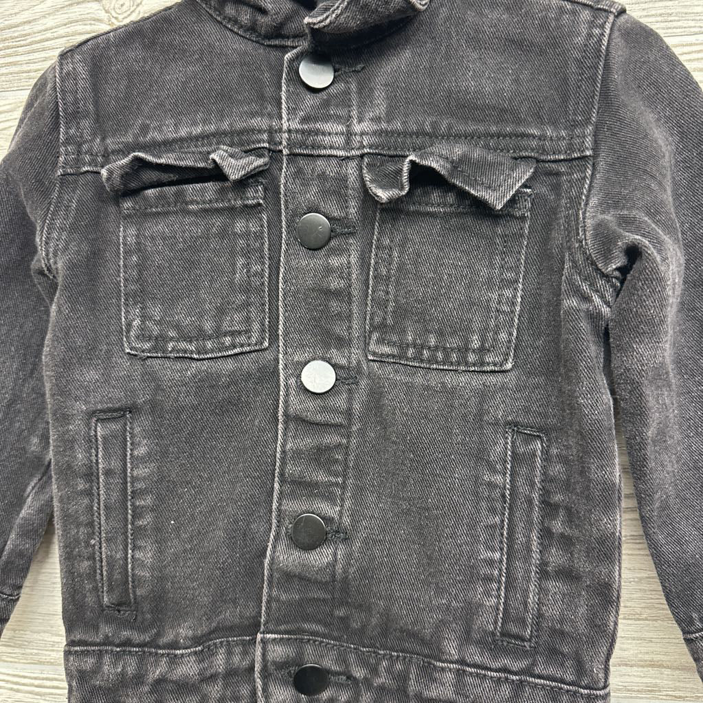 Denim Jacket W/ Hood 12-18M