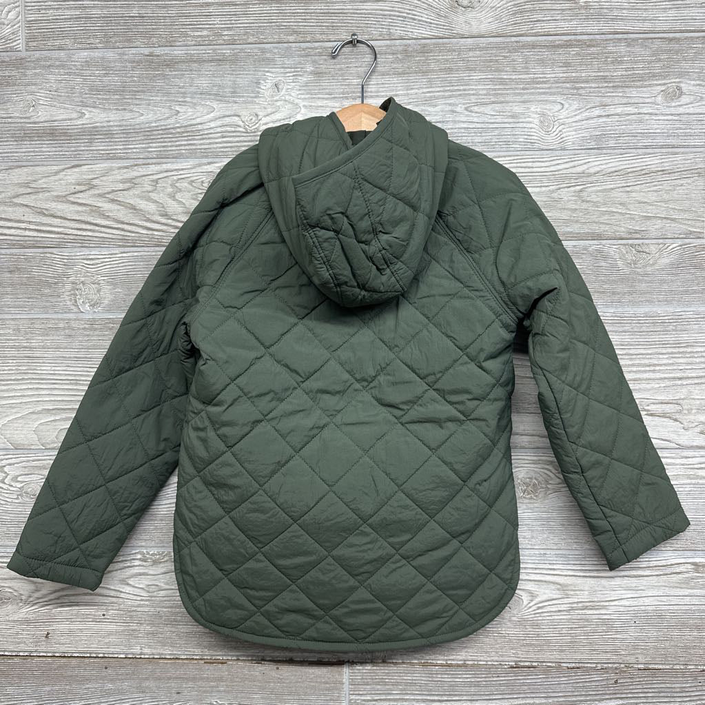 Quilted Snap Up Jacket 6-6x