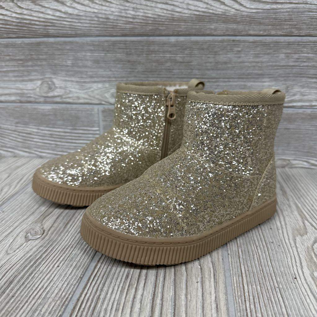 Side Zip Glitter Arlo Boots 10c