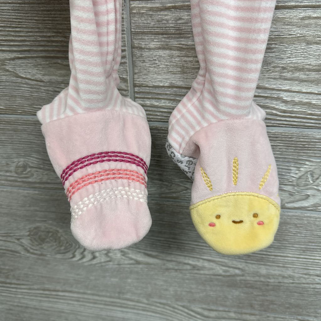 Plush Sleeper Stripes 2t