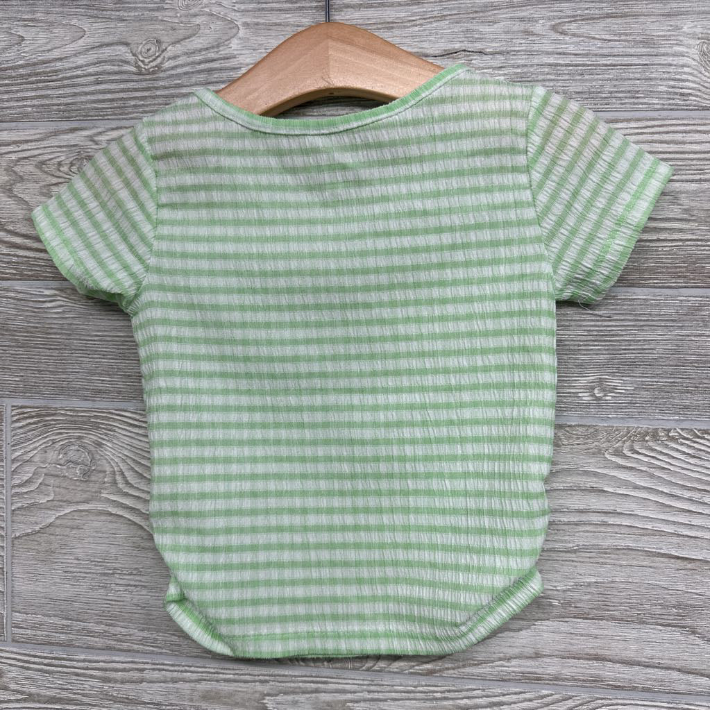 Gingham Shirt Flowers 2t