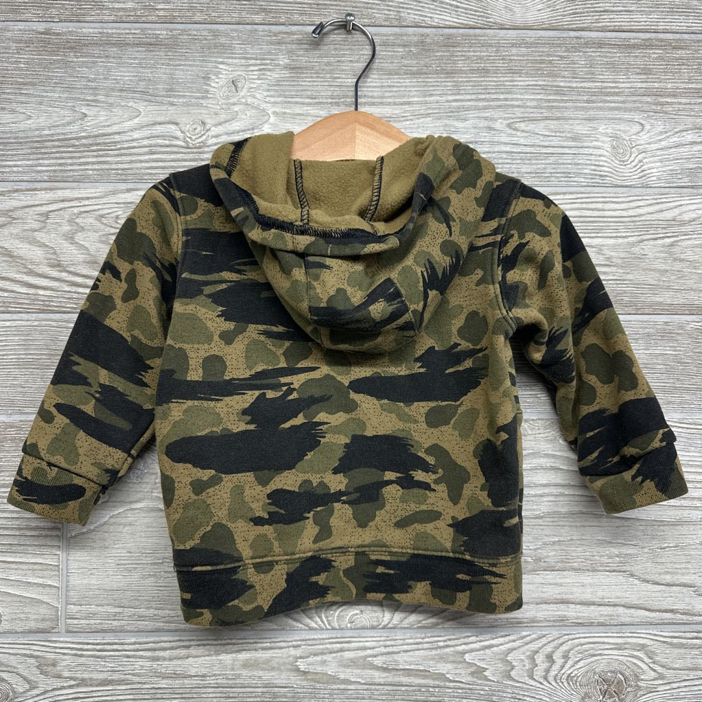 1/4 Zip Camo Pullover 12M