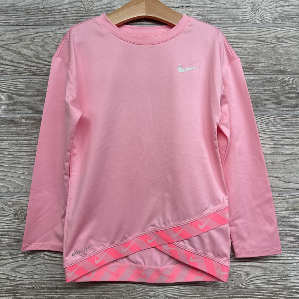 Dri Fit LS Shirt Glitter Swoosh 6x