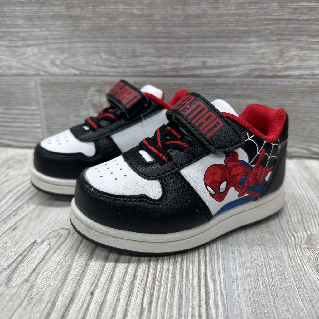 Spider-man Velcro Shoes 6c