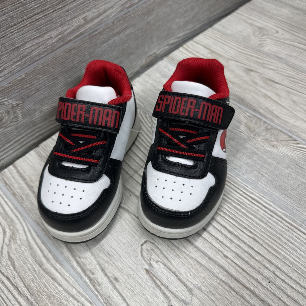 Spider-man Velcro Shoes 6c