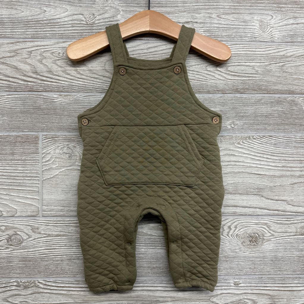 Quilted Overalls 6-9M