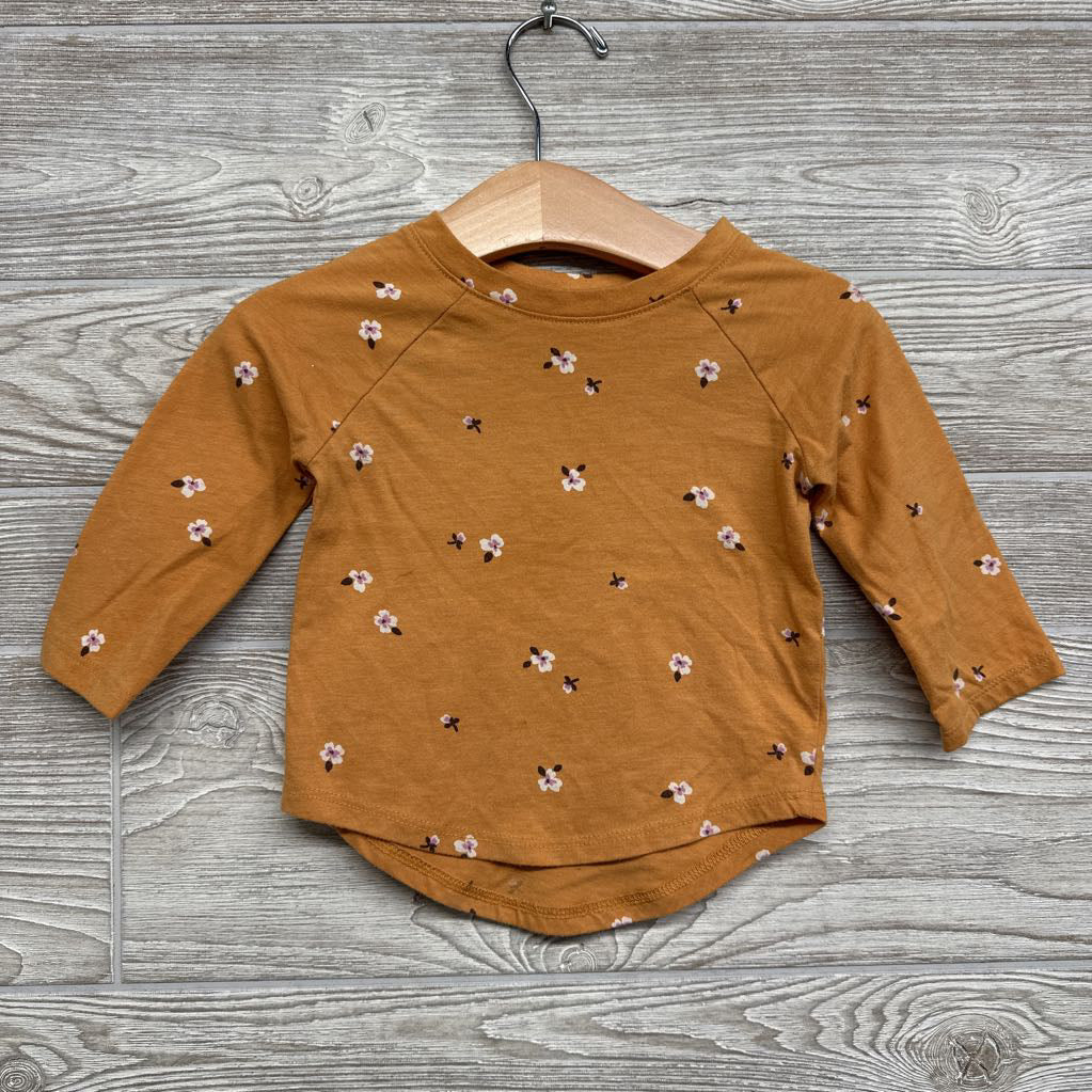 LS Shirt Flowers 12M