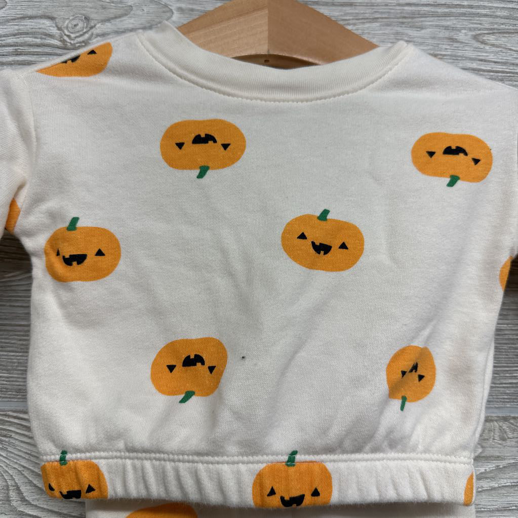 Crewneck & Sweatpants Pumpkins 0-3M