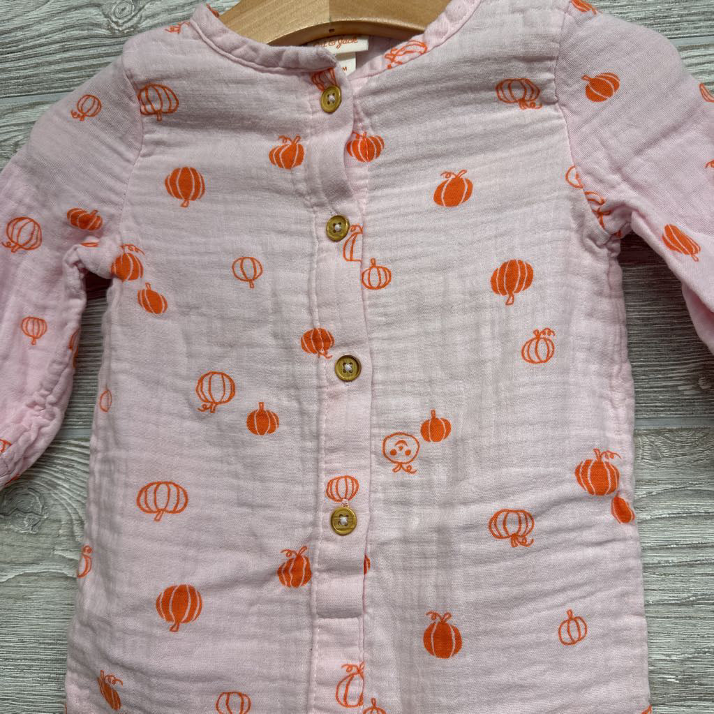 Muslin Outfit Pumpkins 6-9M