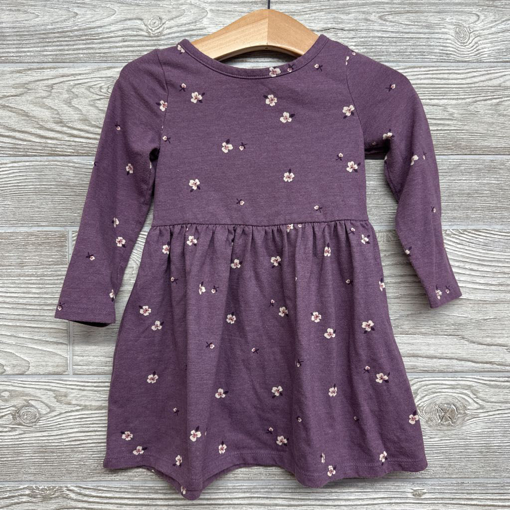 LS Dress Flowers 2t