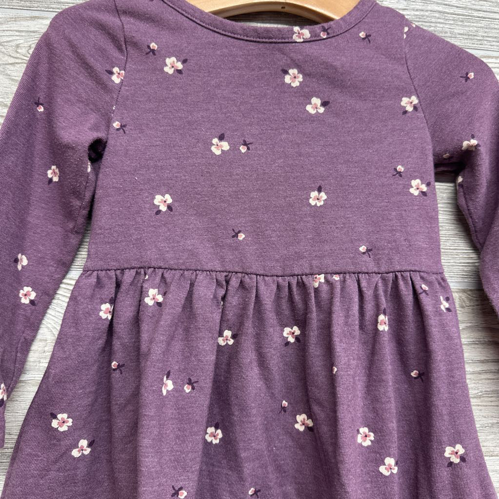 LS Dress Flowers 2t