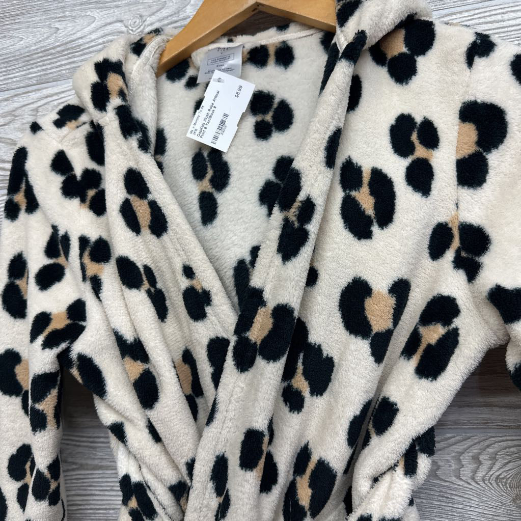 Plush Robe Animal Print 8