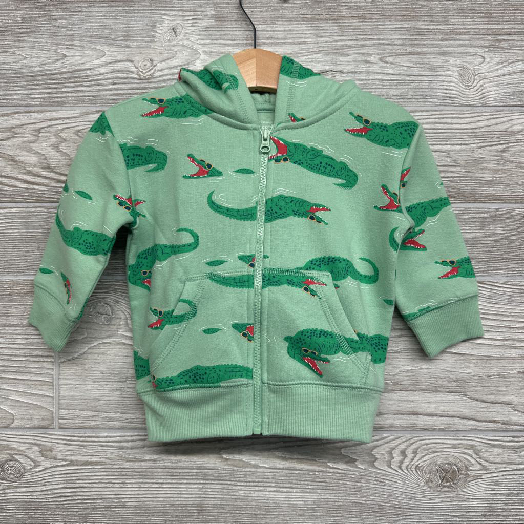 Full Zip Hoodie Crocodiles 12M