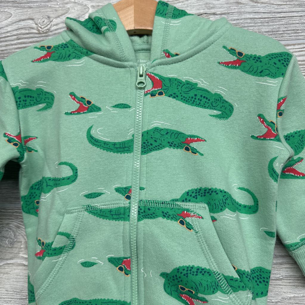 Full Zip Hoodie Crocodiles 12M