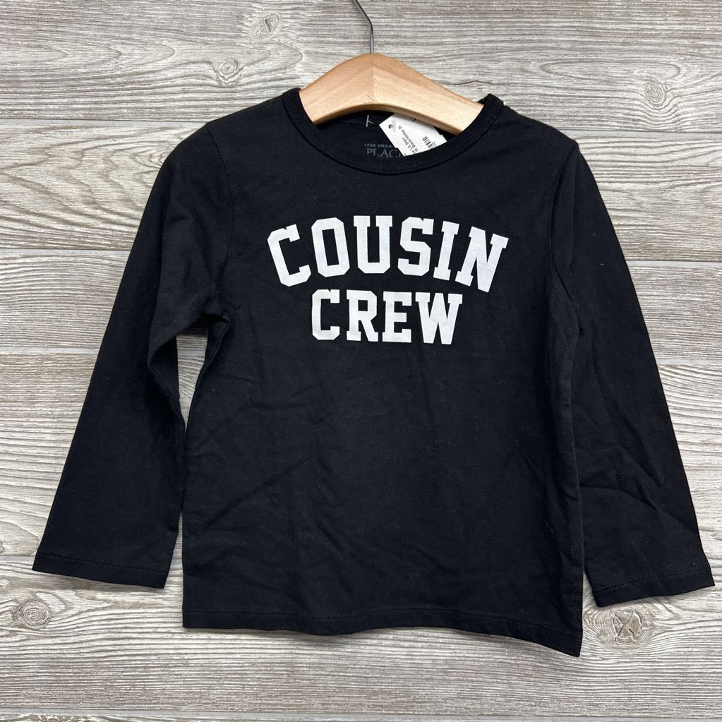LS Shirt Cousin Crew 3t
