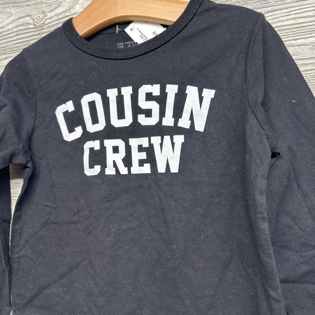 LS Shirt Cousin Crew 3t
