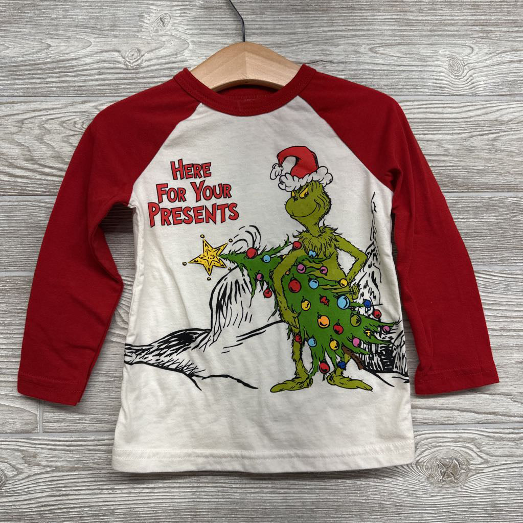 LS Shirt Here For The Presents 24M
