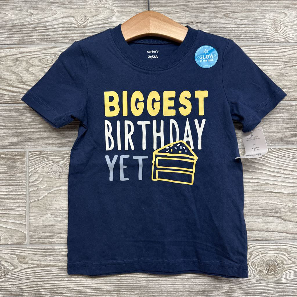 NEW Shirt Biggest Birthday Yet 2t