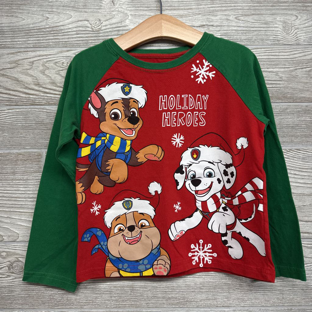 LS Shirt Holiday Heroes 4t