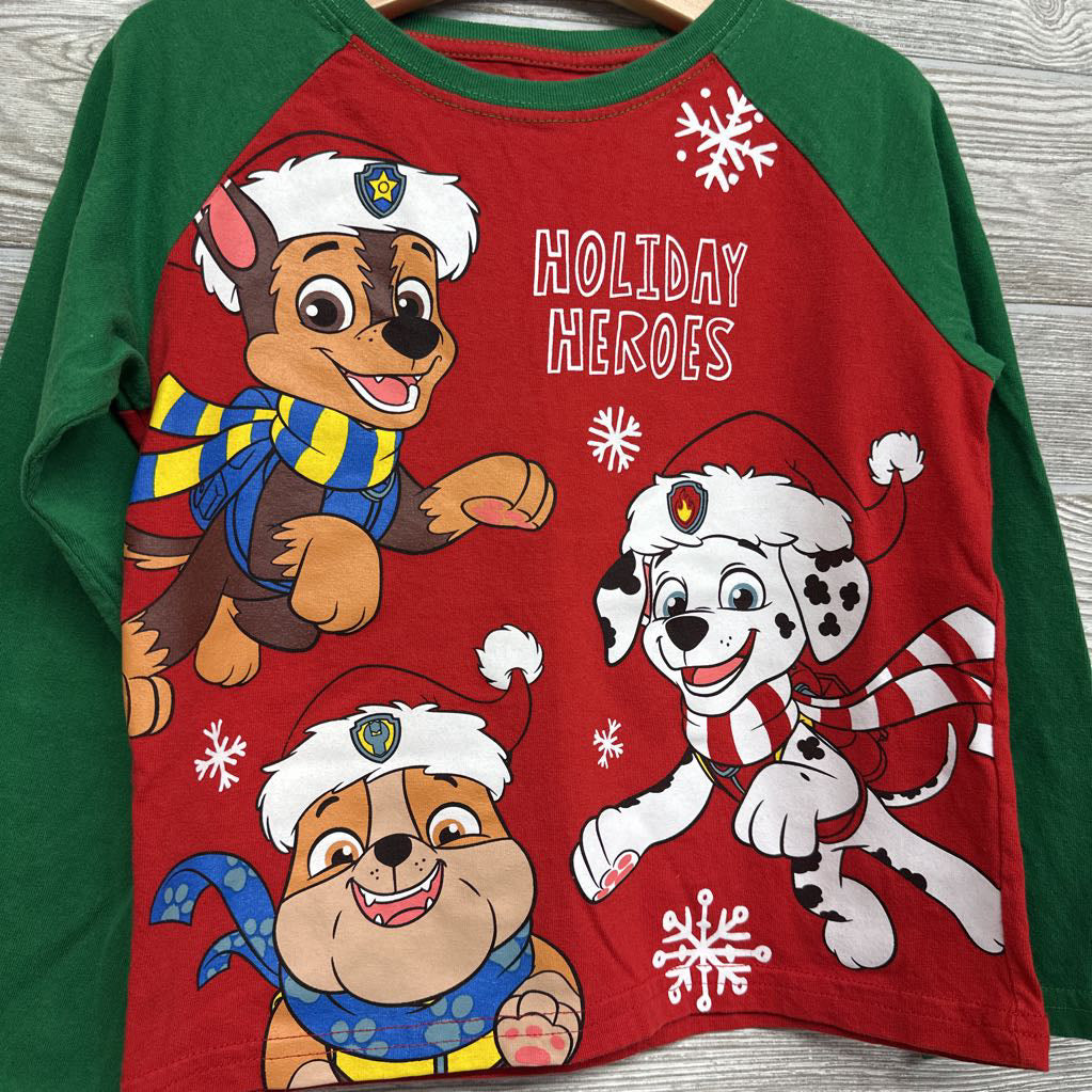 LS Shirt Holiday Heroes 4t